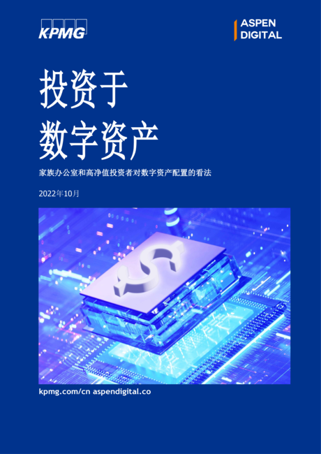 毕马威:投资于数字资产:家族办公室和高净值投资者对数字资产配置的看法